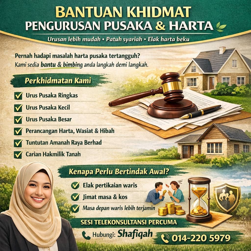 Bantuan khidmat pengurusan Pusaka