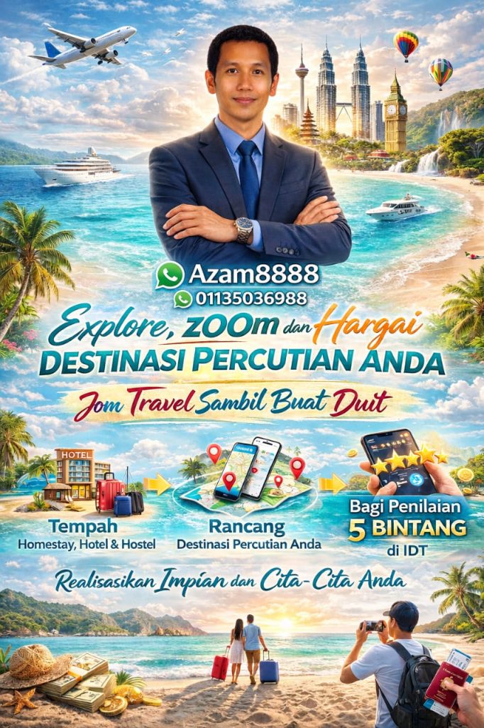 Jom Travel Sambil Buat Duit