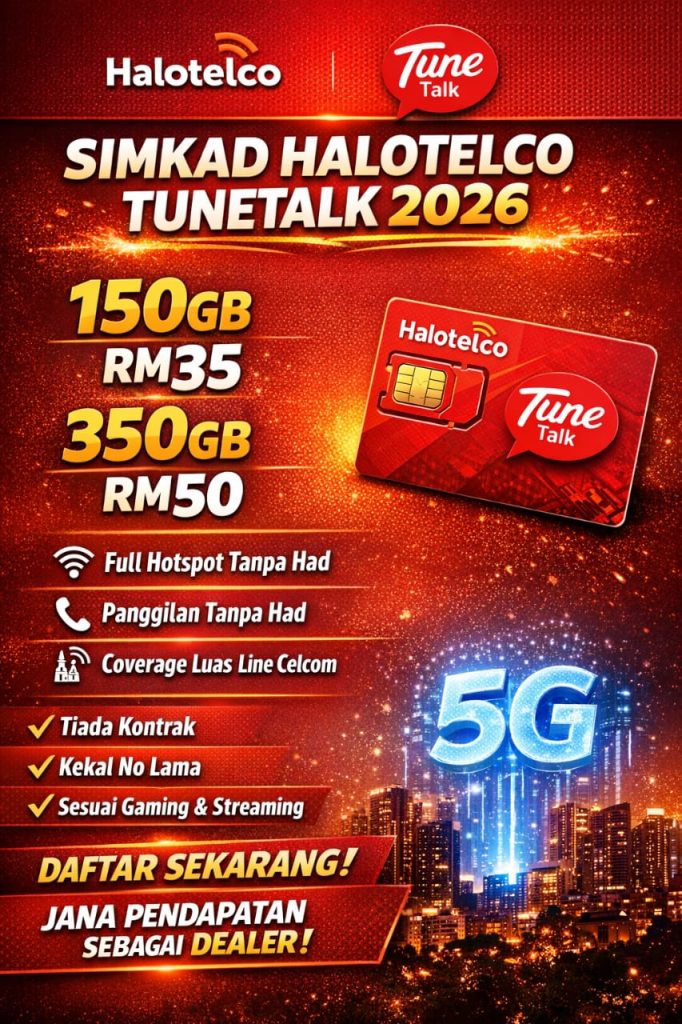 Simkad Halotelco Tunetalk