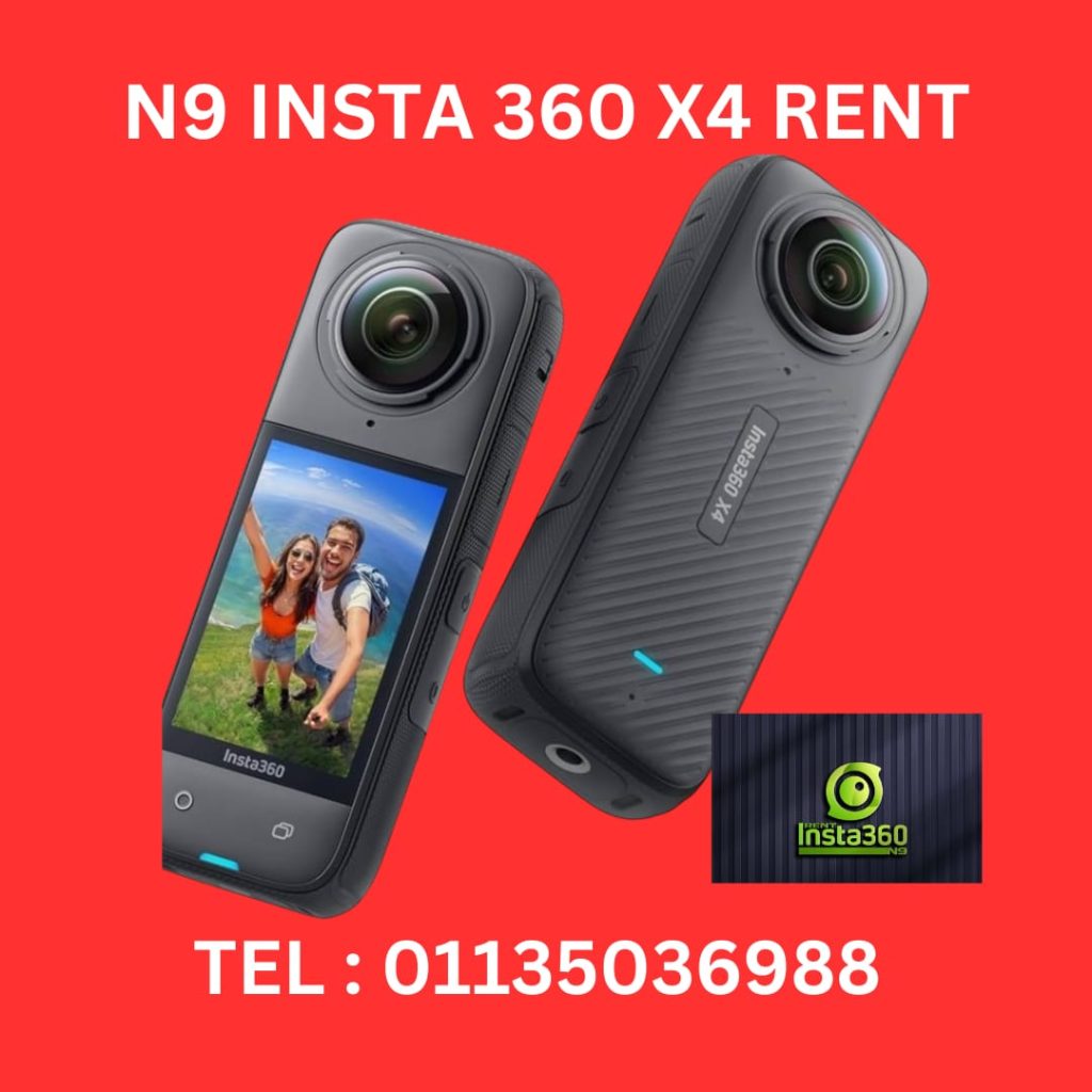 Sewa Camera Insta 360 x4 & x5