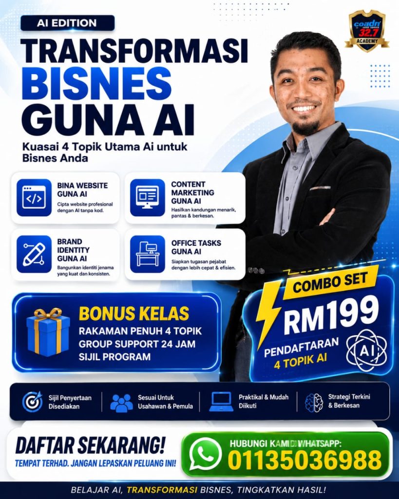 Tranformasi Bisnes Guna Ai